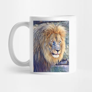 African Lion Mug